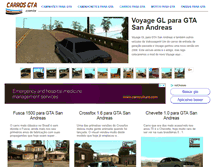 Tablet Screenshot of carrosgta.com.br